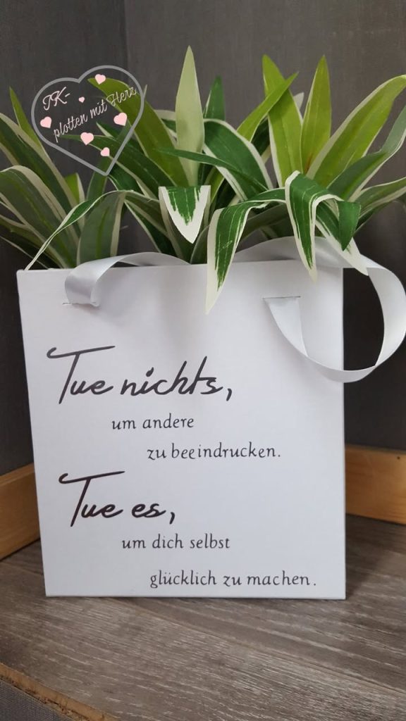 Bild zum Beitrag „Geschenktüte mit Spruch“