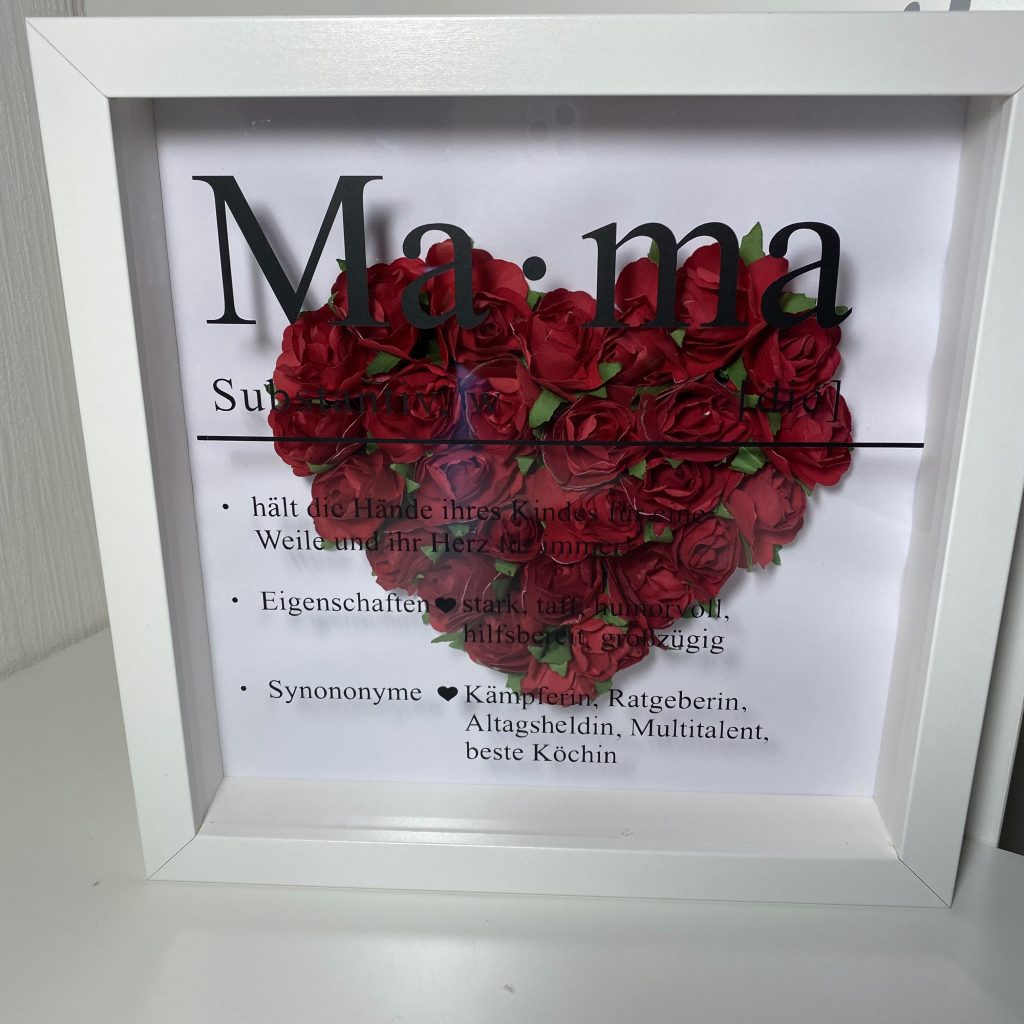 Bild zum Beitrag „Für Mama ein Herz“