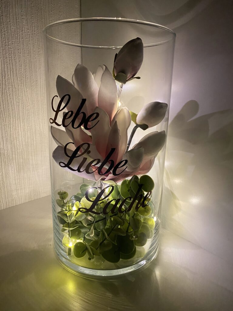 Bild zur Arbeit „Lichtglas“