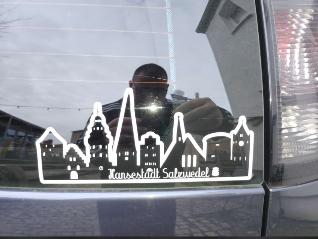 Bild zur Arbeit „Salzwedel Skyline“