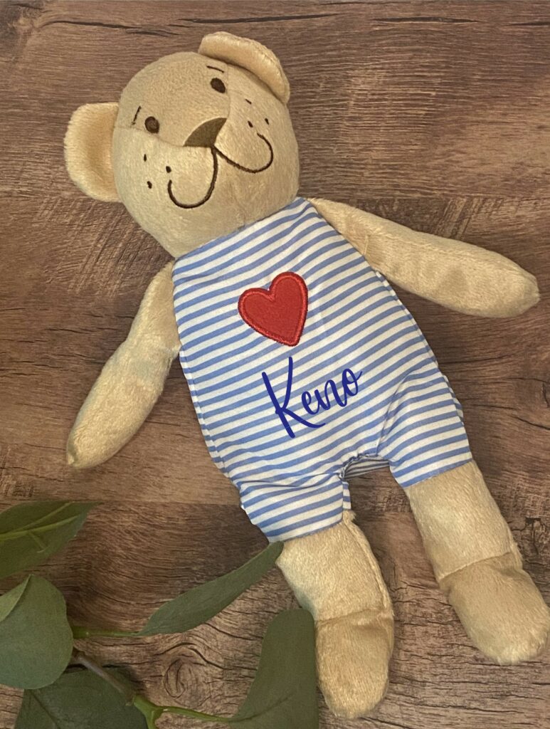 Bild zur Arbeit „Teddy für Keno“