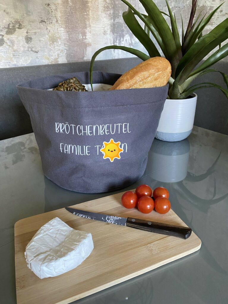 Bild zur Arbeit „Personalisierter Brotkorb“