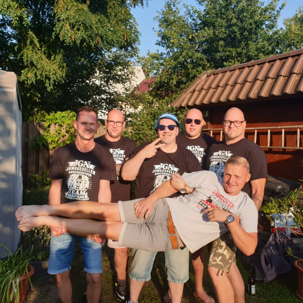 Bild zur Arbeit „Junggesellenabschied“