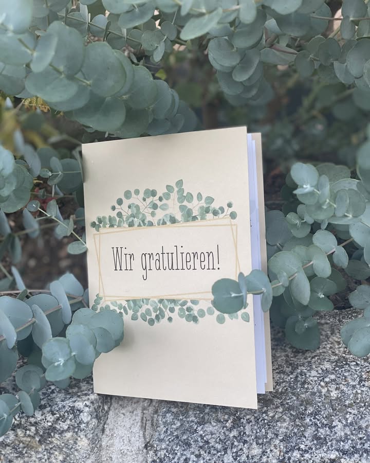 Bild zur Arbeit „Hochzeitskarte“