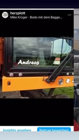 Bild zur Arbeit „Andreas am Bagger“