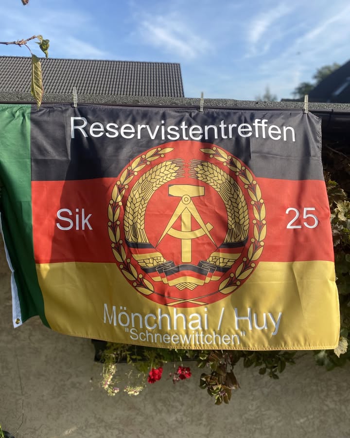 Bild zur Arbeit „Fahne für ein Reservistentreffen“