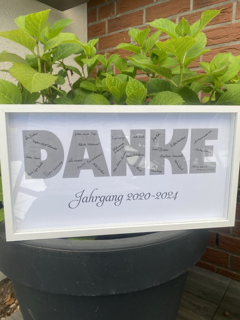 Bild zur Arbeit „Danke an Lehrer“