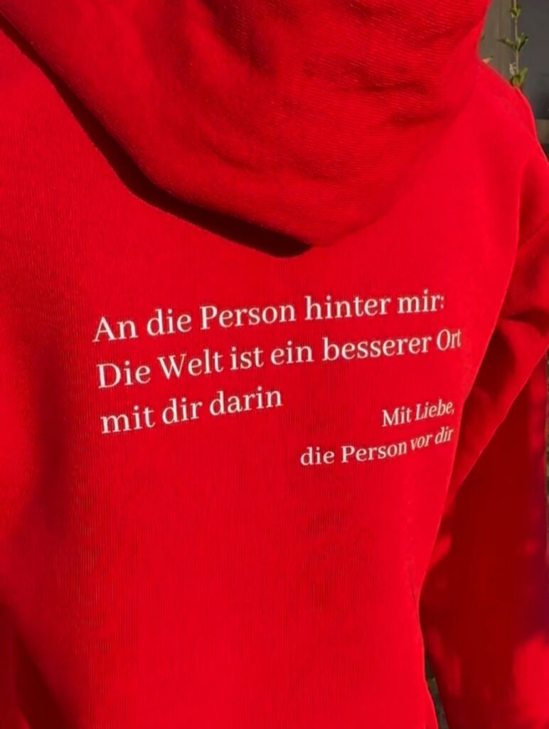 Bild zur Arbeit „Die Welt braucht dich!“