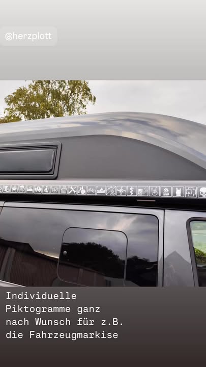 Bild zur Arbeit „Aufkleber am Wohnmobil“
