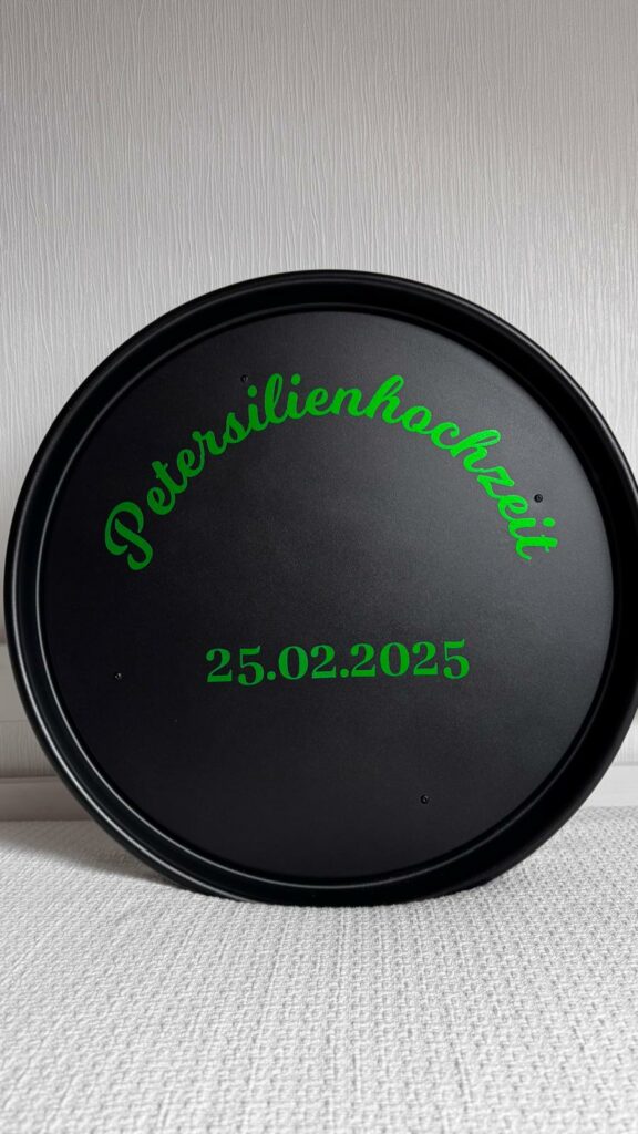 Bild zur Arbeit „Petersilienhochzeit“